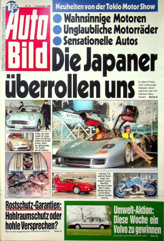 Deckblatt Auto Bild (45/1989)